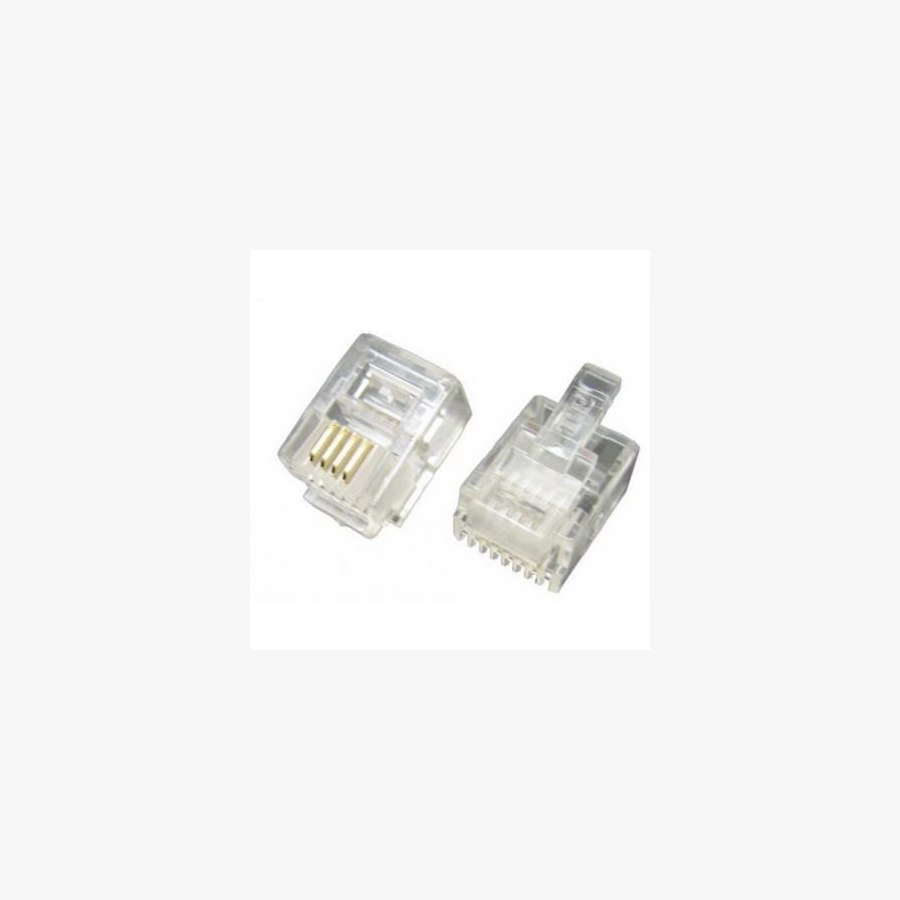 Конектор RJ12 6P4C 100 шт Ritar (2775)