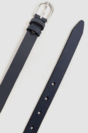 Ремінь жіночий, колір темно-синій, 196R20YOW1-1