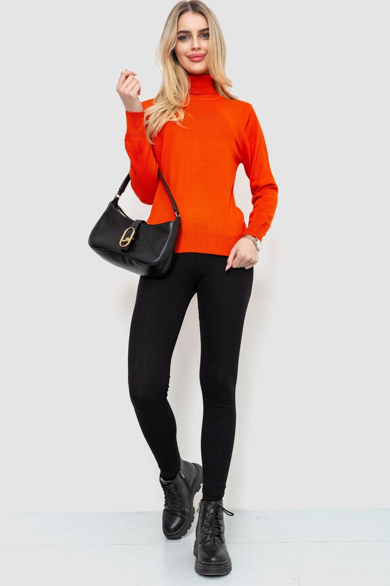 Гольф женский, колір помаранчевий, 244R2026-1