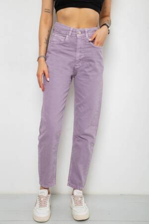 Джинси жіночі, колір бузковий, 182R1888