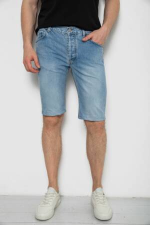 Шорти чоловічі джинсові, колір блакитний, 238R2012