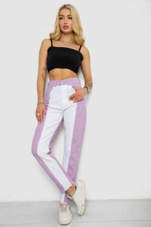 Джинси жіночі, колір бузковий, 182R1935S21