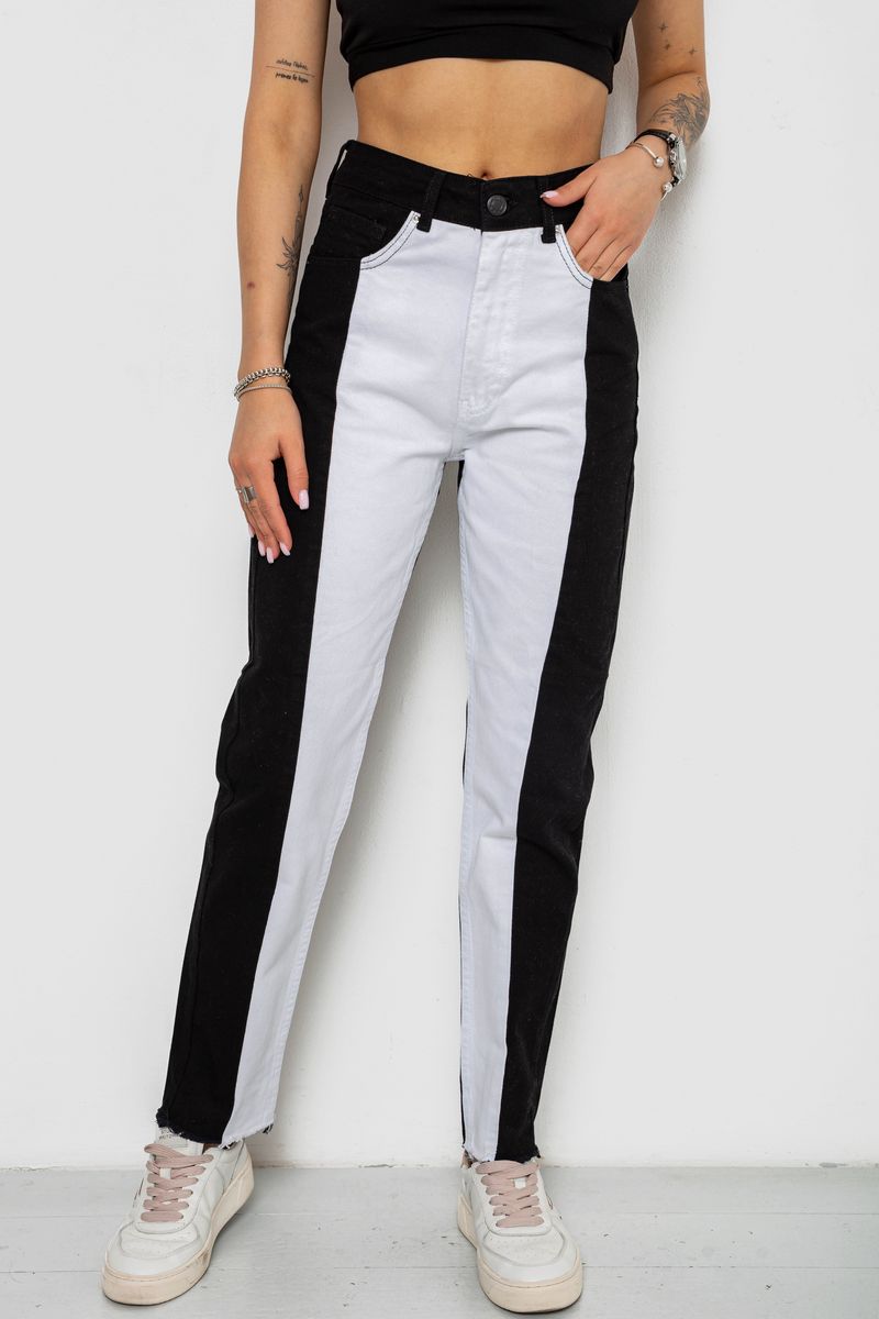 Джинси жіночі, колір чорний, 182R1935S21