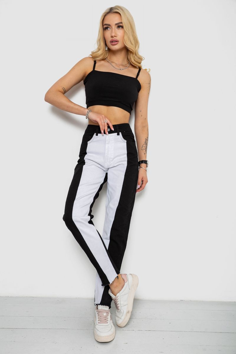 Джинси жіночі, колір чорний, 182R1935S21