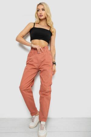 Джинси жіночі, колір пудровий, 182R1601