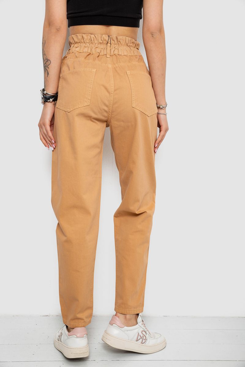 Джинси жіночі, колір бежевий, 182R1601 - Зображення 4