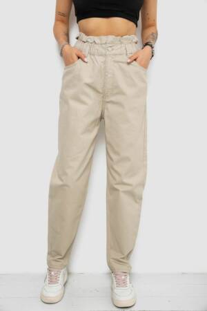 Джинси жіночі, колір світло-оливковий, 182R1601