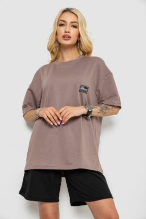 Костюм жіночий повсякденний, колір мокко, 241R5004-1