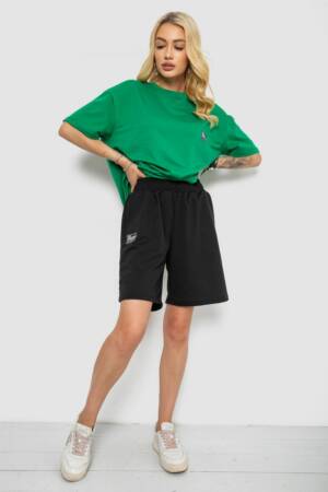 Костюм жіночий повсякденний, колір зелений, 241R5004-1