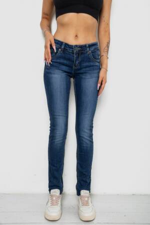 Джинси жіночі, колір синій, 244RA605