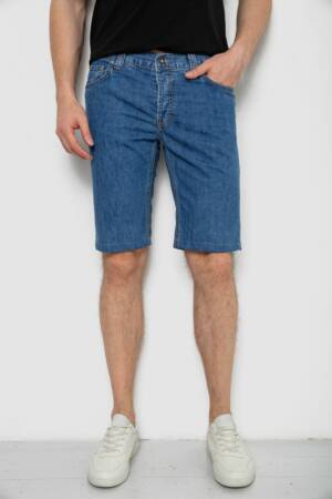 Шорти чоловічі джинсові, колір синій, 238R2025