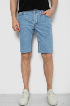 Шорти чоловічі джинсові, колір блакитний, 238R2025