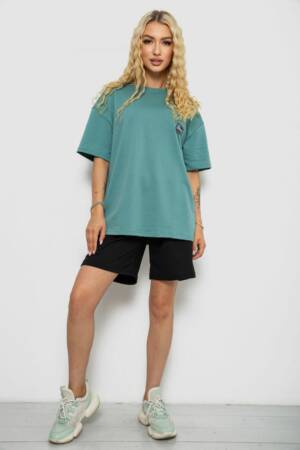 Костюм жіночий повсякденний, колір оливковий, 241R5004-2