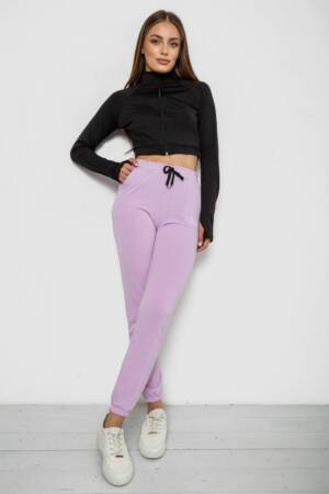Спортивні штани жіночі, колір бузковий, 238R5052-1