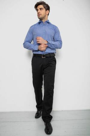 Сорочка чоловіча, колір джинс, 214R821