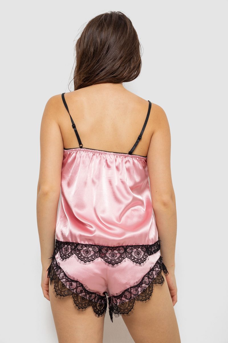 Піжама жіноча, колір рожевий, 238R57408 - Зображення 10