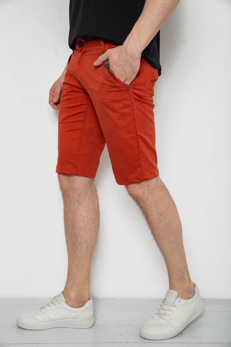 Шорти чоловічі, колір теракотовий, 238R2472 - Зображення 3