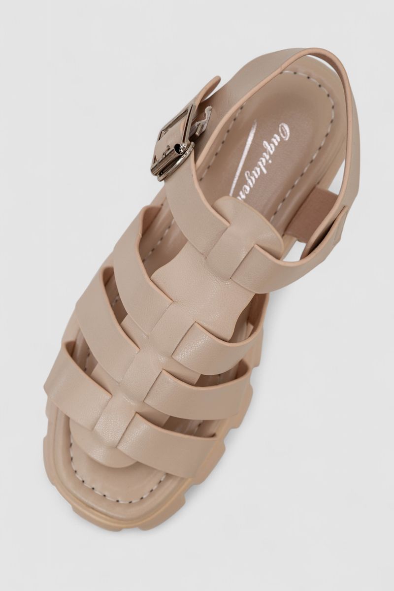 Босоніжки жіночі, колір бежевий, 243R9206