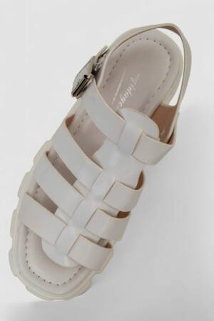 Босоніжки жіночі, колір білий, 243R9206