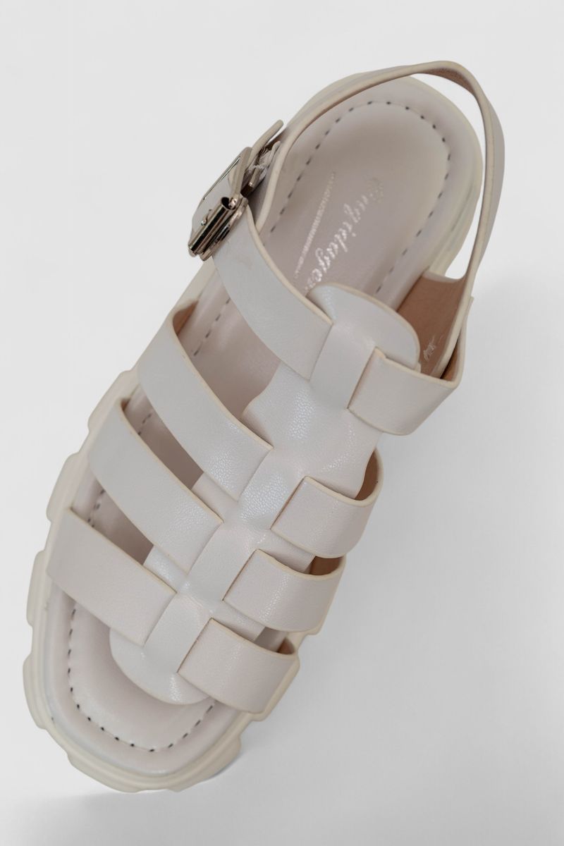 Босоніжки жіночі, колір білий, 243R9206 - Зображення 2