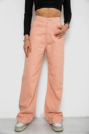 Джинси жіночі, колір персиковий, 250R1852