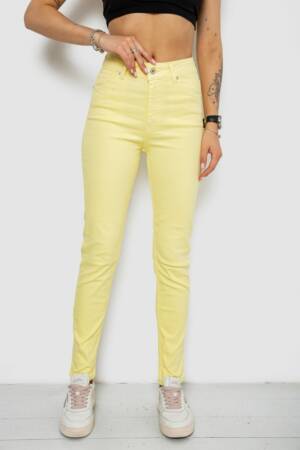 Джинси жіночі Slim Fit, колір жовтий, 182R1489S19