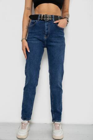 Джинси жіночі Mom’s, колір синій, 182R464