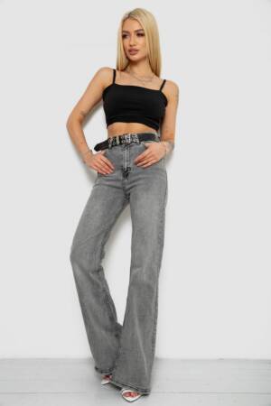 Джинси жіночі, колір сірий, 244R00646