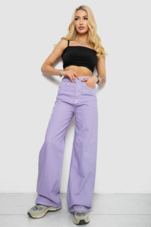 Джинси жіночі, колір бузковий, 182R1889