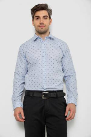 Сорочка чоловіча, колір блакитний, 214R824
