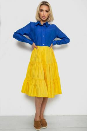 Сукня вільного крою, колір синій, 238R0093