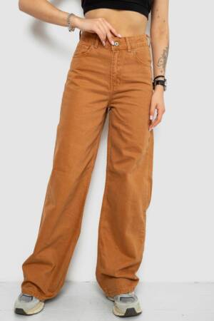 Джинси жіночі, колір коричневий, 250R1071