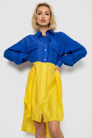 Сукня прямого крою, колір синій, 238R0094