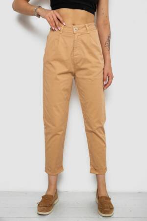 Штани жіночі, колір бежевий, 250R161920