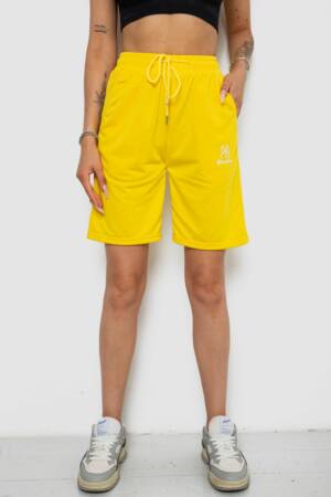 Шорти жіночі 238R7164, колір Жовтий