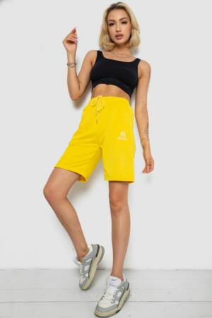 Шорти жіночі 238R7164, колір Жовтий