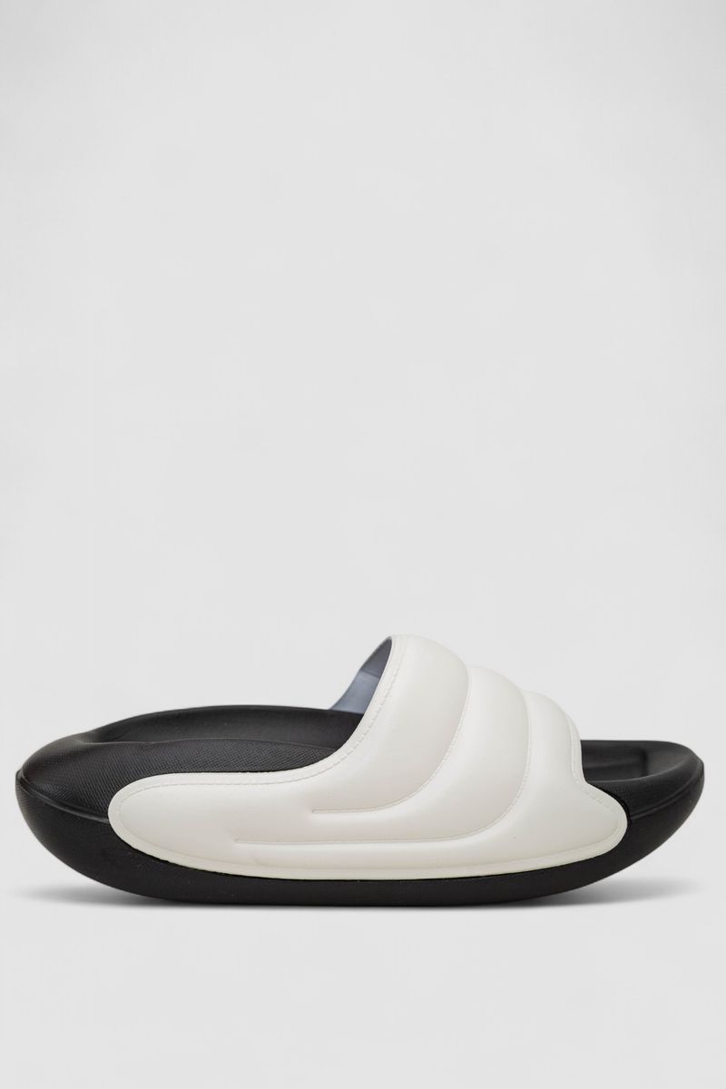 Шльопанці жіночі, колір чорно-білий, 248RYY03