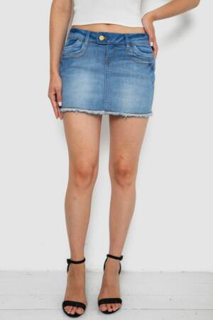 Спідниця джинсова, колір синій, 244R263