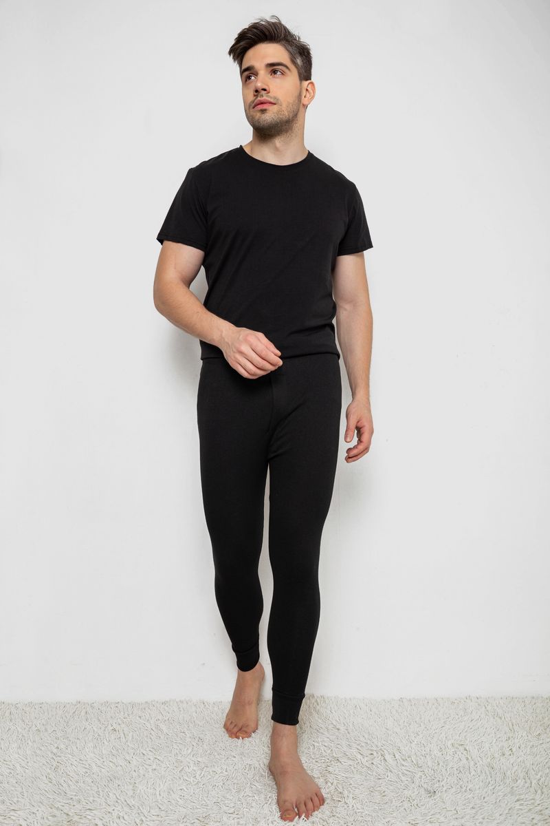 Підштанники чоловічі, колір чорний, 238R1114