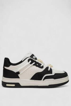 Кросівки чоловічі демісезонні, колір біло-чорний, 243RHK72