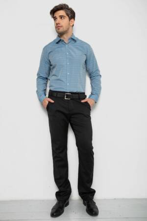 Сорочка чоловіча, колір джинс, 214R823