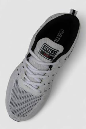 Кросівки чоловічі, колір біло-чорний, 248RH327