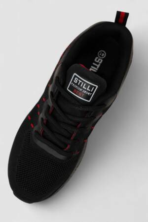 Кросівки чоловічі, колір чорно-червоний, 248RH327