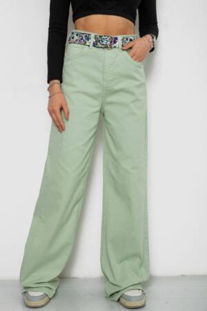 Джинси жіночі, колір оливковий, 250R00162