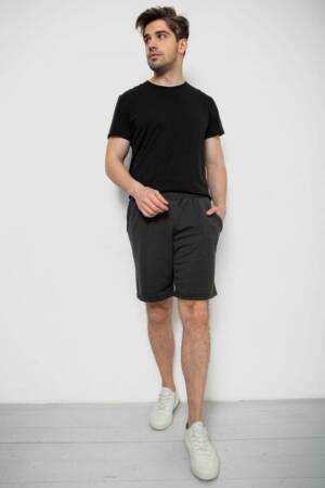 Шорти чоловічі, колір темно-сірий, 238R58705