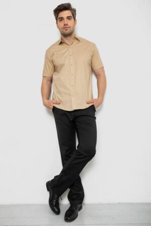 Сорочка чоловіча, колір кремовий, 214R7327