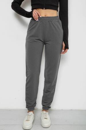 Спортивні штани жіночі, колір сірий, 238R345-1