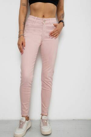 Джинси жіночі, колір пудровий, 182R1005