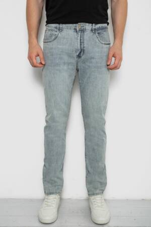 Джинси чоловічі прямі, колір сірий, 244R091220-1