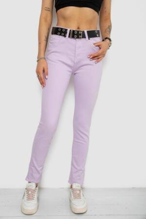 Джинси жіночі, колір бузковий, 182R00251